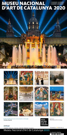 2020 CALENDARI 16x16 MUSEU NACIONAL D'ART DE CATALUNYA (paret)