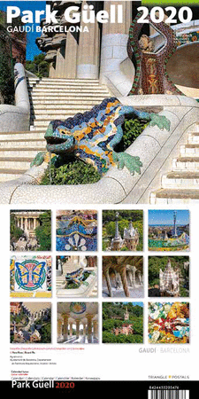 2020 CALENDARI 16x16 PARK GÜELL (paret)