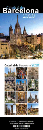 2020 CALENDARI 9x12 CATEDRAL DE BARCELONA (sobretaula mini)