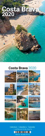 2020 CALENDARI 9x12 COSTA BRAVA (sobretaula mini)