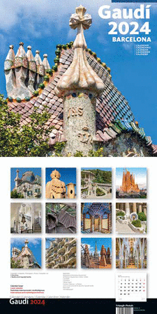 2024 Calendari 30x30 Gaudí 1A (paret)