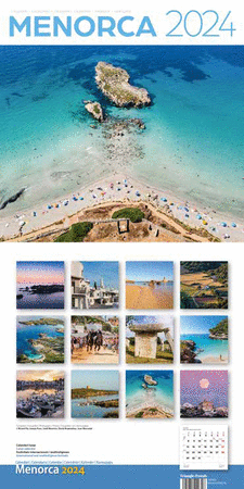 2024 Calendari 30x30 Menorca (paret)