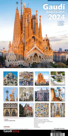 2024 Calendari 16x16 Gaudí 1B (paret)