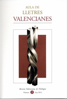 Aula de Lletres Valencianes 2. Revista Valenciana de Filologia.