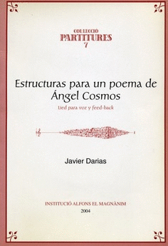 Estructuras para un poema de Ángel Cosmos