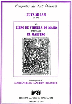 Libro de Vihuela de mano intitulado el maestro