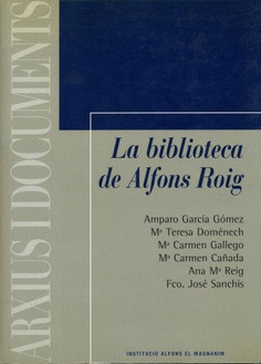 La biblioteca de Alfons Roig